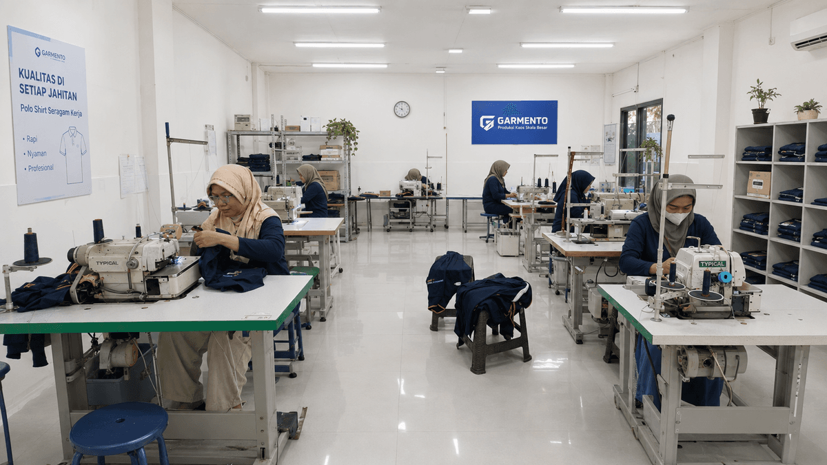 Polo Shirt Seragam Kerja: Pilihan Tepat untuk Kesan Profesional dan Nyaman